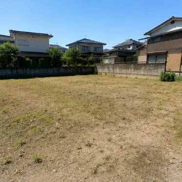 空き地の草刈り